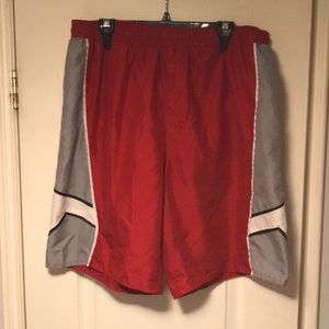 Men’s R&R Sport Swim Board Shorts Red Size M 32-34